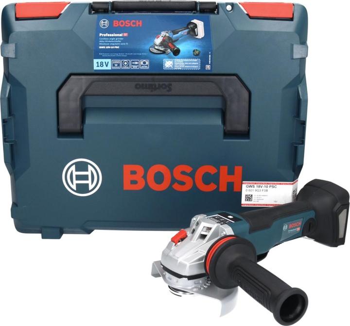 Produktbild Bosch Professional GWS 18V-10 PSC in L-BOXX Set (125 mm)
