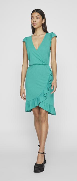 Actual product image Vila Vimooney S/S Wrap Flounce Dress /1/Ka (S)