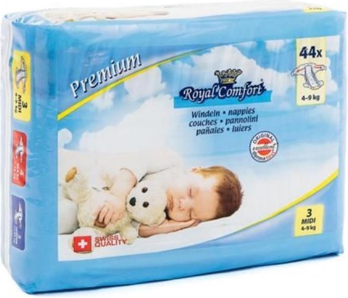 Image du produit Royal Comfort Couches (Taille 3, Pack, 44 pcs)