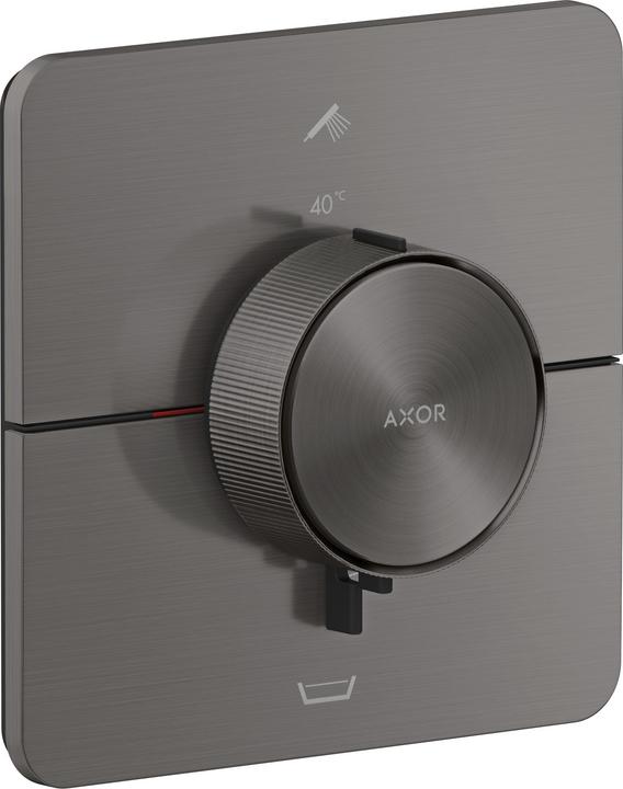 brushed black chrome