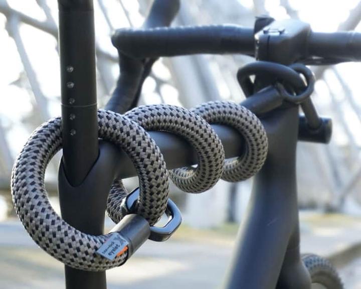 Produktbild Tex-Lock eyelet Kettenschloss + U/X-lock Mini-Bügelschloss (120 cm)