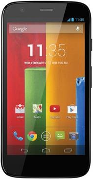 Motorola Moto G (8 GB, Zwart, 4.50", Enkele SIM, 5 Mpx, 3G)
