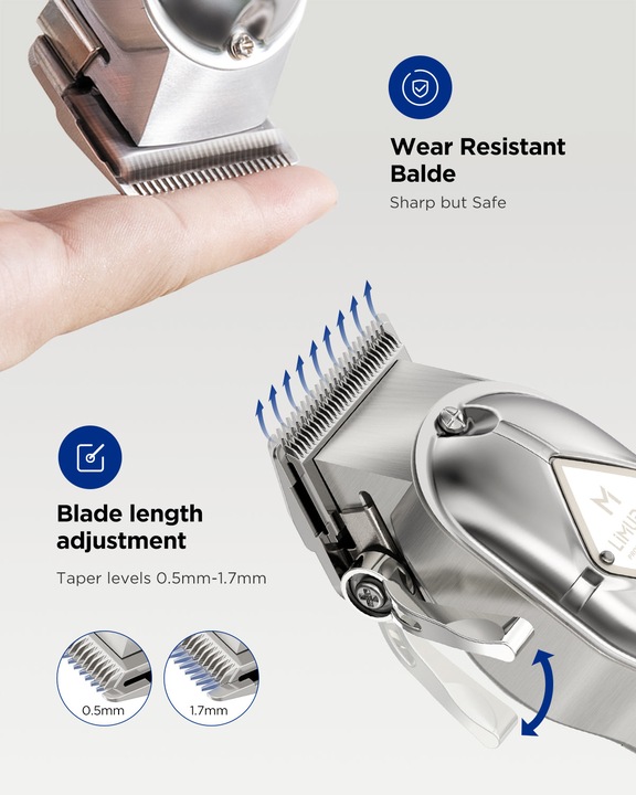 Actual product image Limural Pro K11S + I11 hair clipper