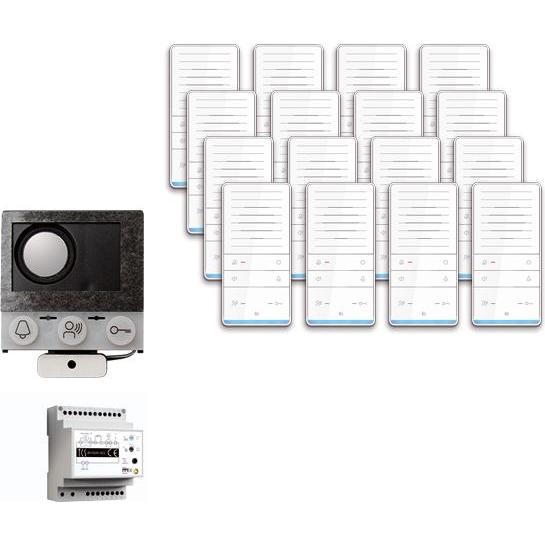 TCS, Klingel + Türsprechanlage, audio pack EB f.16 PAIF160/002Wohneinheiten m.EBlautsprecher