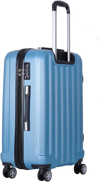 Actual product image Beibye Travel case set, 3-piece, Ice Blue (115 l)