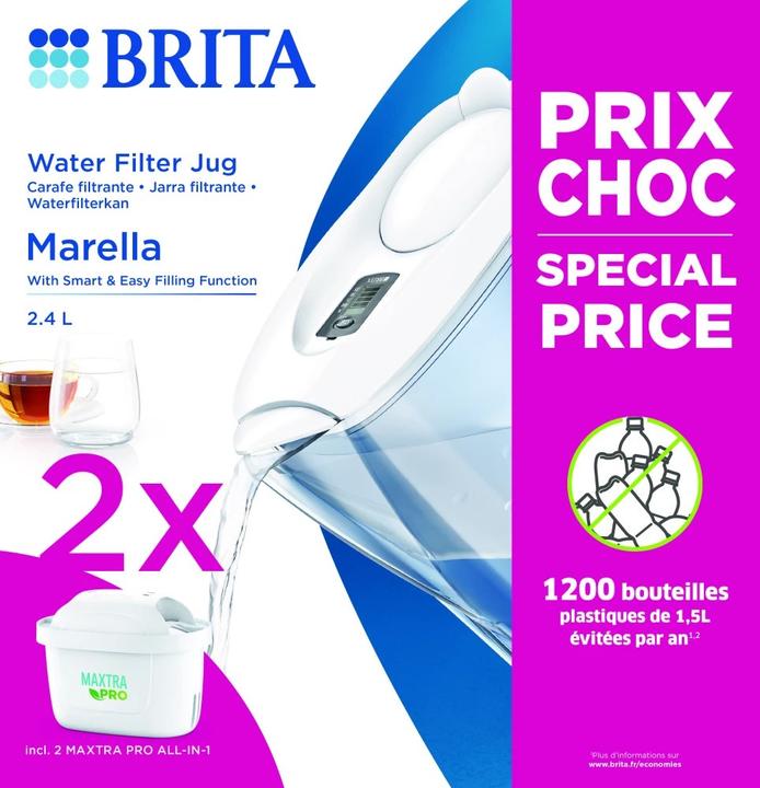 Actual product image Brita Marella Water Filter Pitcher (2.40 l)