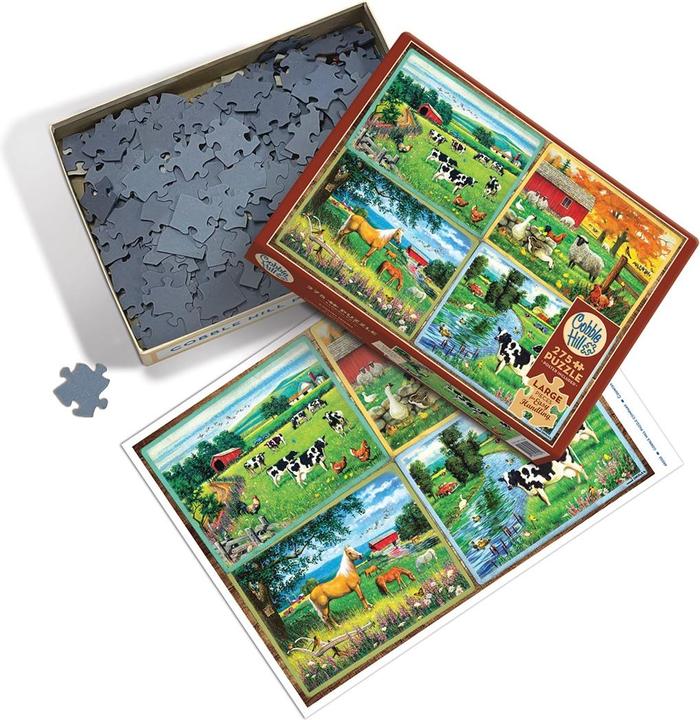 Produktbild Cobble Hill Tiere auf dem Land 275 Teile (275 Teile)