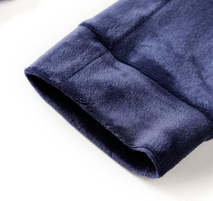 Immagine prodotto VidaXL Pantaloni della tuta da ginnastica per bambini blu navy 140,Materiale: 94 (140)