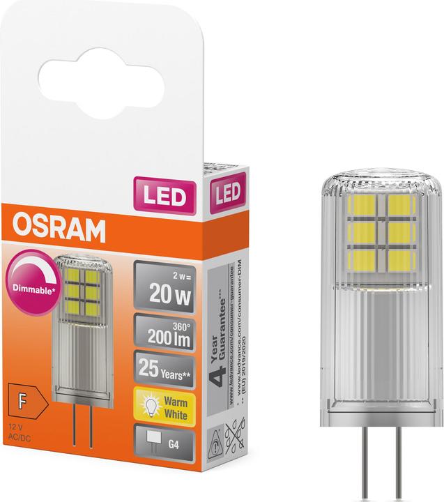 Actual product image Osram Pin (G4, 2 W, 200 lm, 1 x, F)