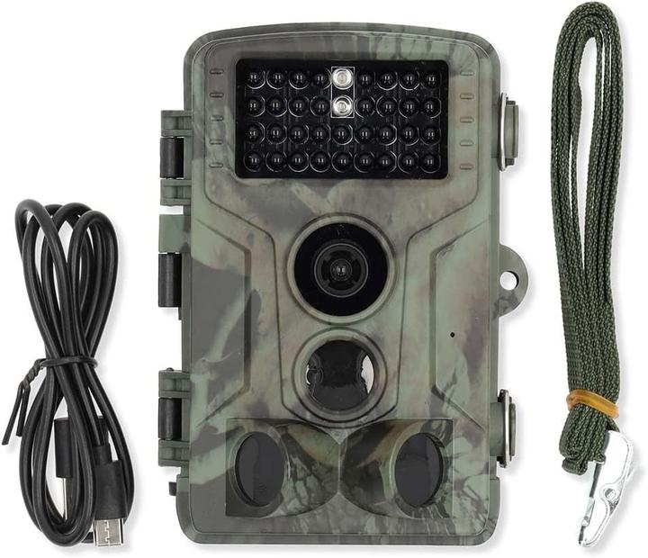 Actual product image Nedis Wildlife Camera - 4K@10fps - 50 MPixel - 5 MPixel CMOS - IP65 - Black No-Glow IR - Night