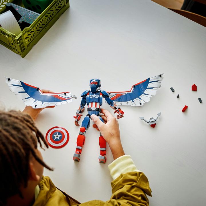 Produktbild LEGO New Captain America Baufigur (76296, LEGO Marvel)
