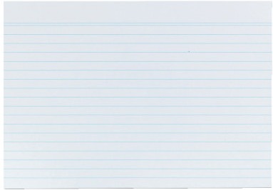 Actual product image Herlitz Flashcards (A5, 170 g/m², 100 x)