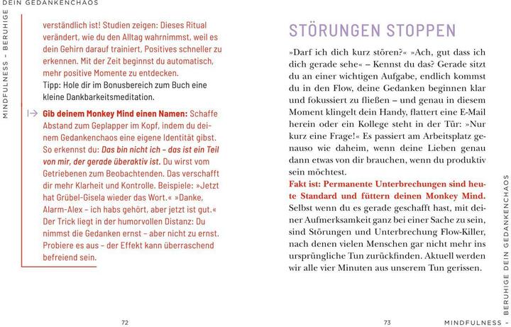 Nährwerte und Zutaten Die 1-Minuten-Strategie gegen mentale Erschöpfung (Deutsch, Cordula Nussbaum, 2025)
