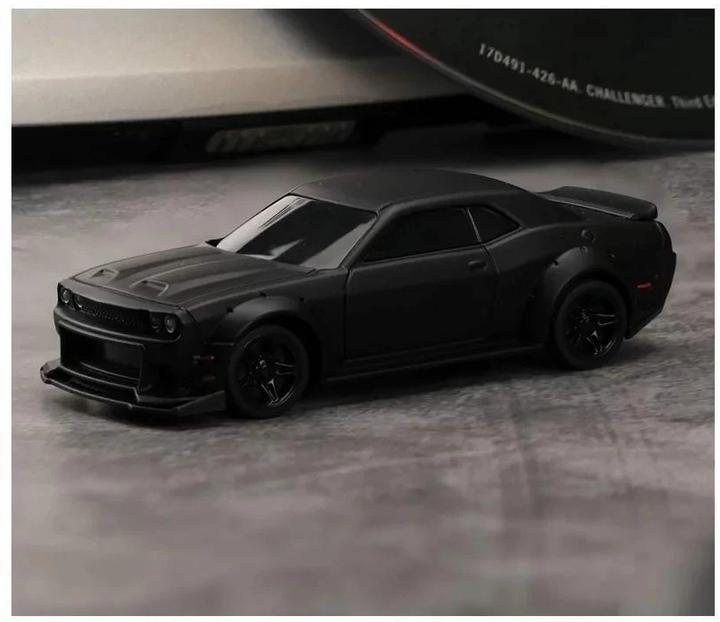 Immagine prodotto Turbo Racing Micro Muscle Car nera, RTR, 1:76 (RTR pronto all'uso)