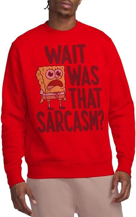 Immagine prodotto Spongebob Squarepants Sarcasm Felpa Adulto Unisex (XL)