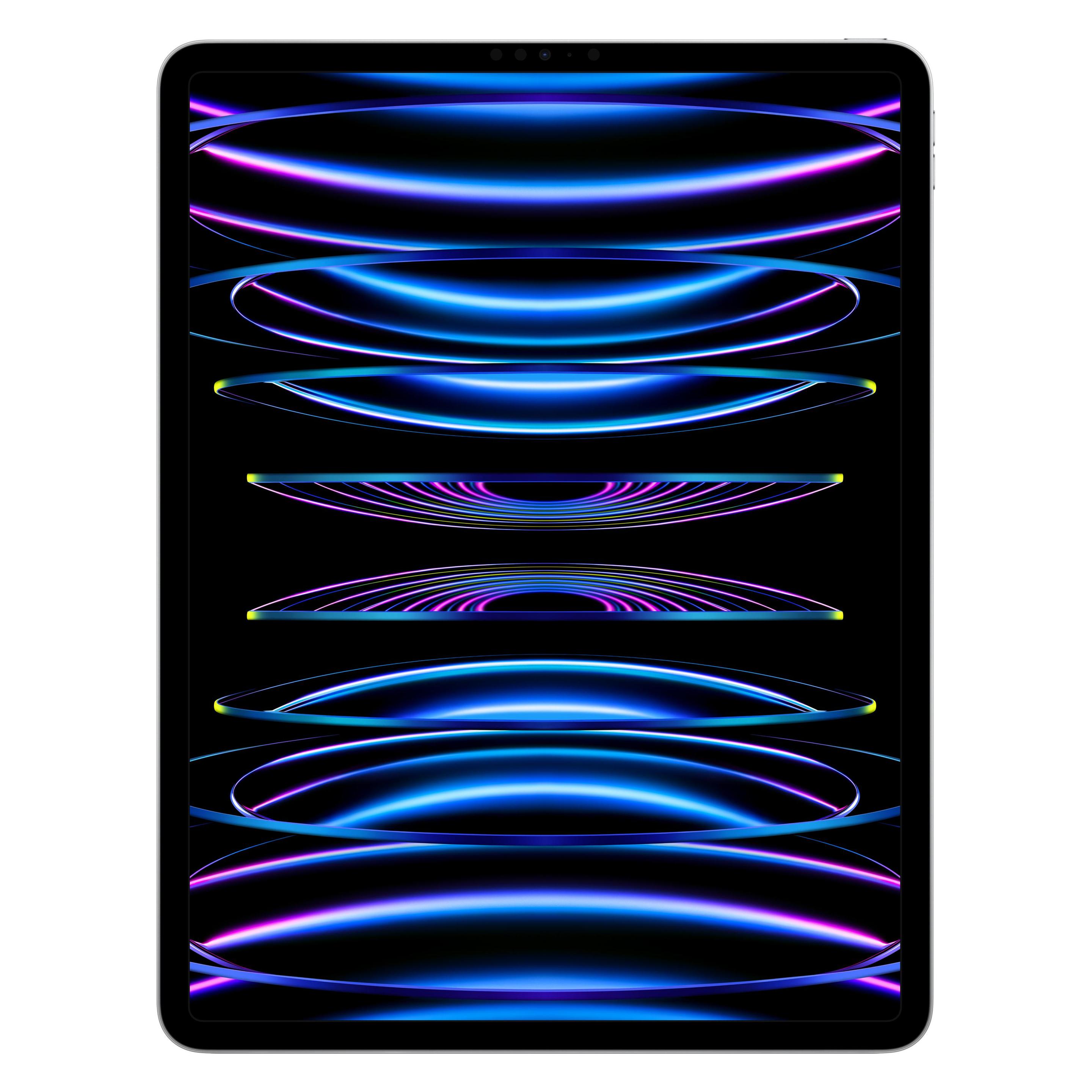Apple iPad Pro 2022 (6. Gen) (nur WLAN, 12.90", 128 GB, Silver), Tablet, Silber