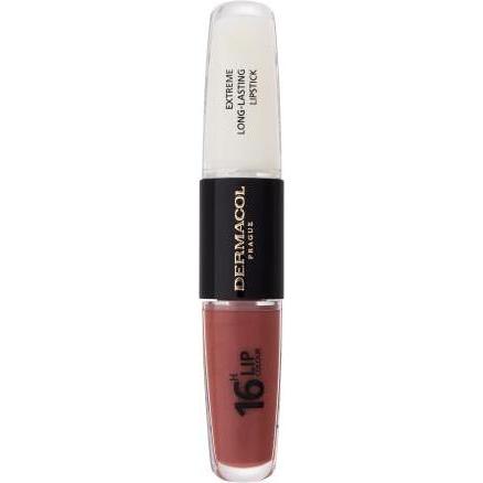 Dermacol Rot Lippenstift + Lipgloss, Extreme Long-Lasting (23)