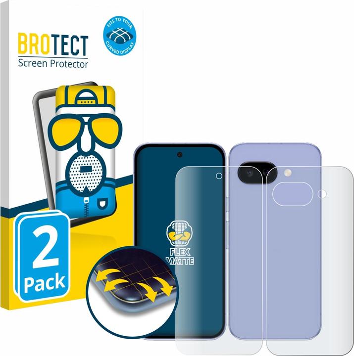 Actual product image BROTECT Full-Screen Protector Matte (2 pcs., Google Pixel 9a)