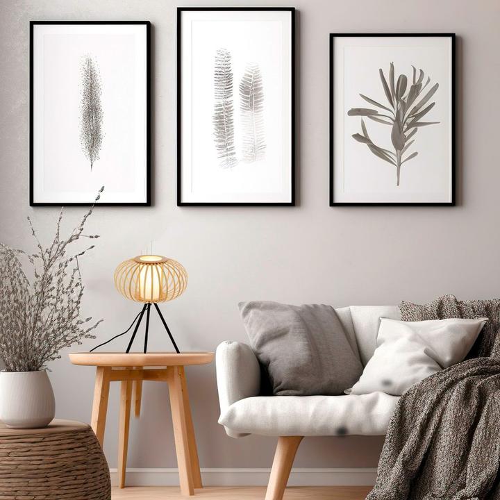 Actual product image Briloner Table lamp, natural bamboo, excl. 1xE27/max.10W (E27)