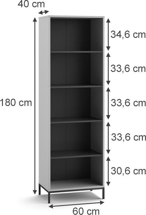 Produktbild Vicco Eliza (60 x 40 x 180 cm)