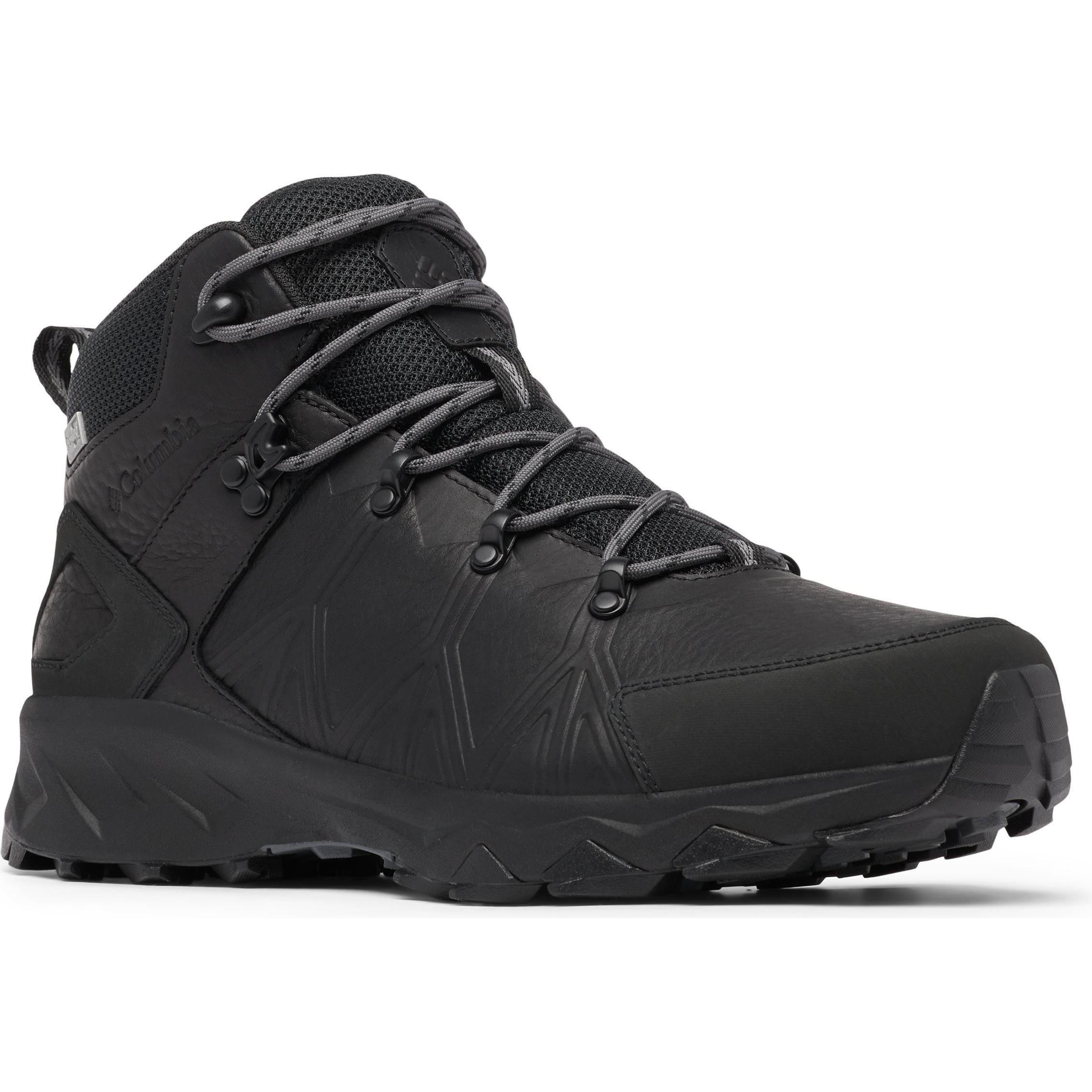 Columbia, Herren, Wanderschuhe, Peakfreak Ii Mid Outdry Leather (45), Schwarz