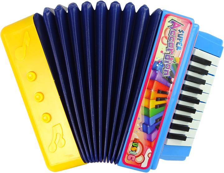 Actual product image Lean Toys Musical accordion for children, 20 musical backgrounds (English, French, German, Italian)