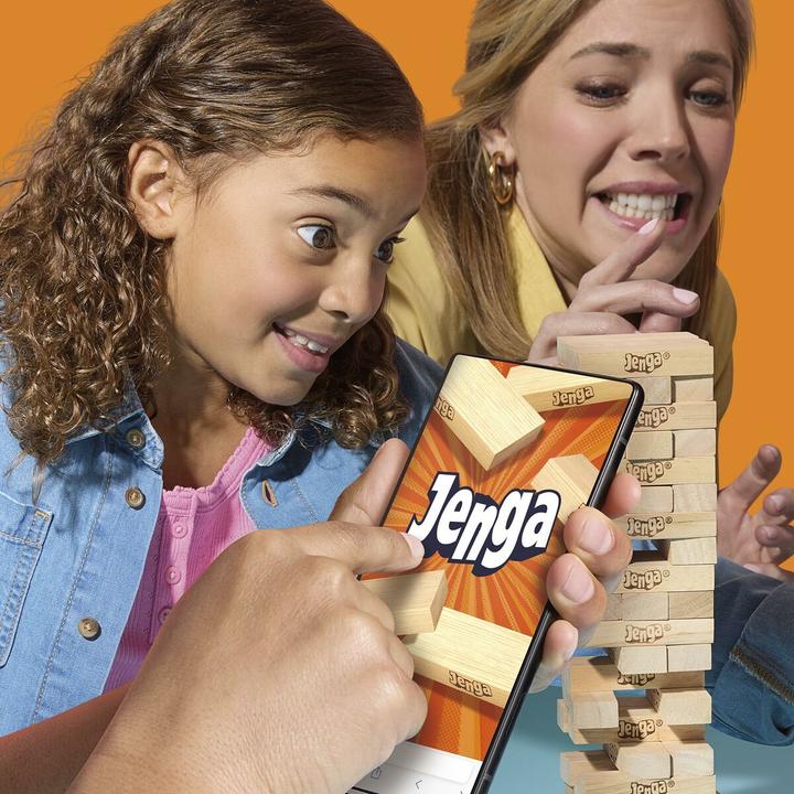 Produktbild Hasbro Gaming Jenga Refresh (Dänisch, Deutsch, Englisch, Französisch, Italienisch, Niederländisch, Norwegisch, Portugiesisch, Schwedisch, Spanisch)