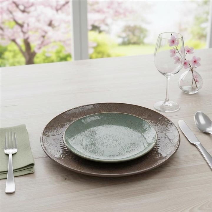 Immagine prodotto Domoletti Plate dessert Green arabic, Ø 19 cm, green