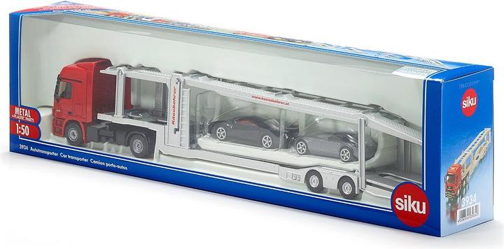 Produktbild Siku 3934 Auto Transporter 01:50