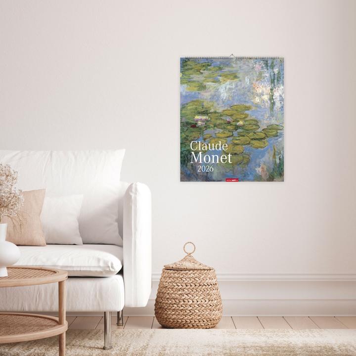 Produktbild Claude Monet Kalender 2026 (46 x 55 cm)