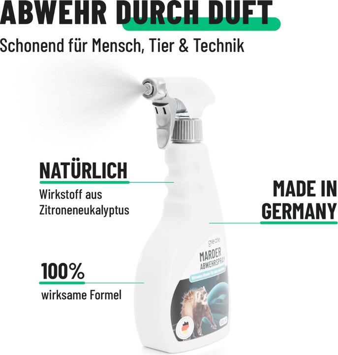Produktbild greate Marder Abwehrspray 500 ml