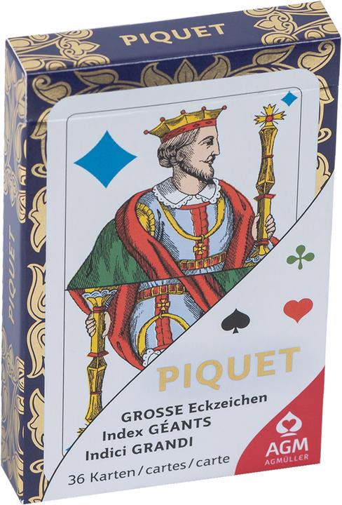 Actual product image AGM Piquet Deluxe - French motifs (German)