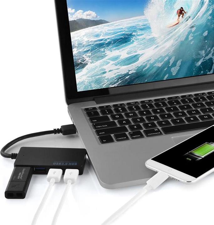 Actual product image Cadorabo 4-port USB 3.0 multi interface USB-C (USB-C, 4 ports)