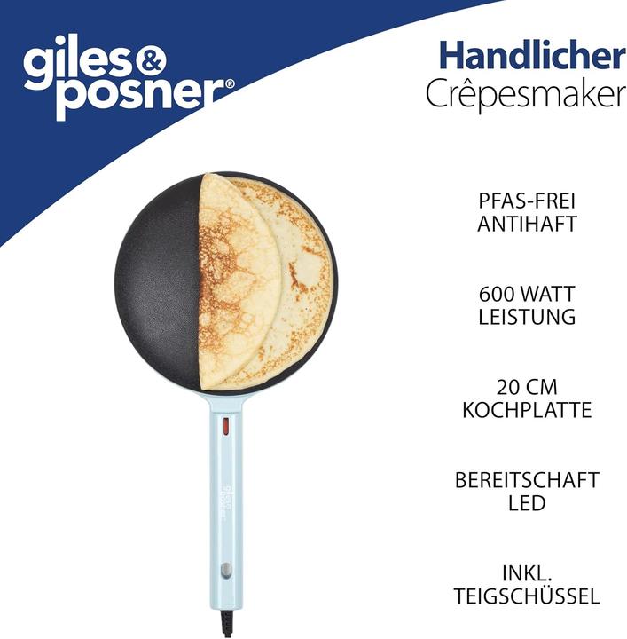 Produktbild Giles & Posner Handheld Pancake Maker