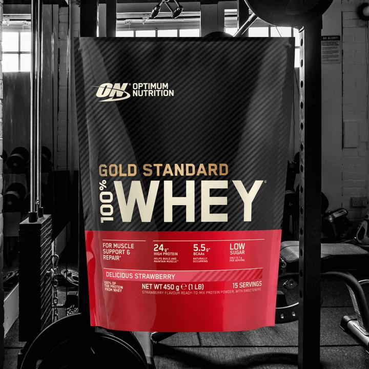 Image du produit Optimum Nutrition 100% Whey Gold Standard (Fraise, 1 pcs, 450 g)