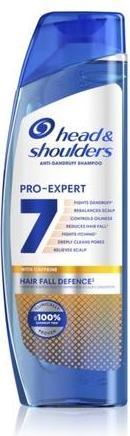 Image du produit Head & Shoulders Pro-Expert 7 Caffeine Shampoo - Shampooing à la caféine pour les cheveux et les ongles (250 ml, Shampoing liquide)