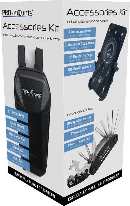 Productafbeelding PRO-mounts E-scooter Accessoires Kit
