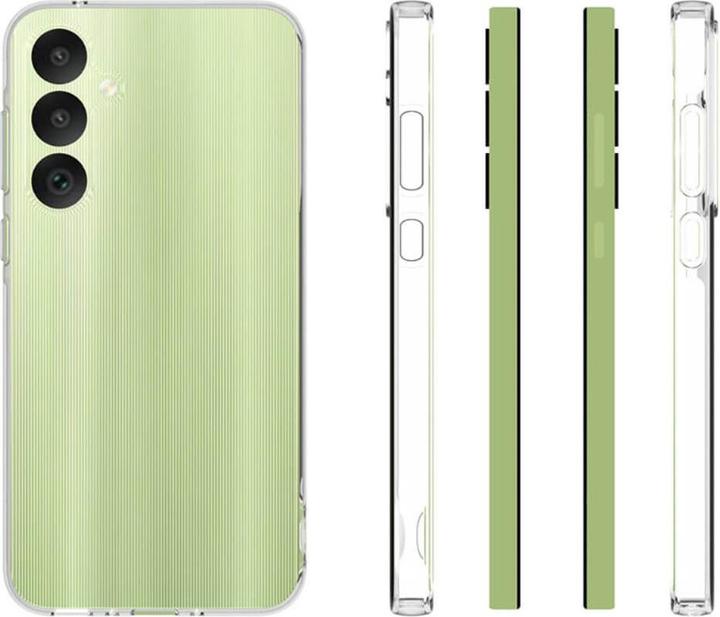 Actual product image Cover-Discount Galaxy A35 - Silicone rubber case transparent (Samsung Galaxy A35)