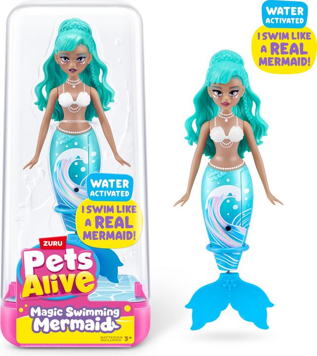 Actual product image Zuru Pets Alive - Robo Mermaid sort. i. Displ