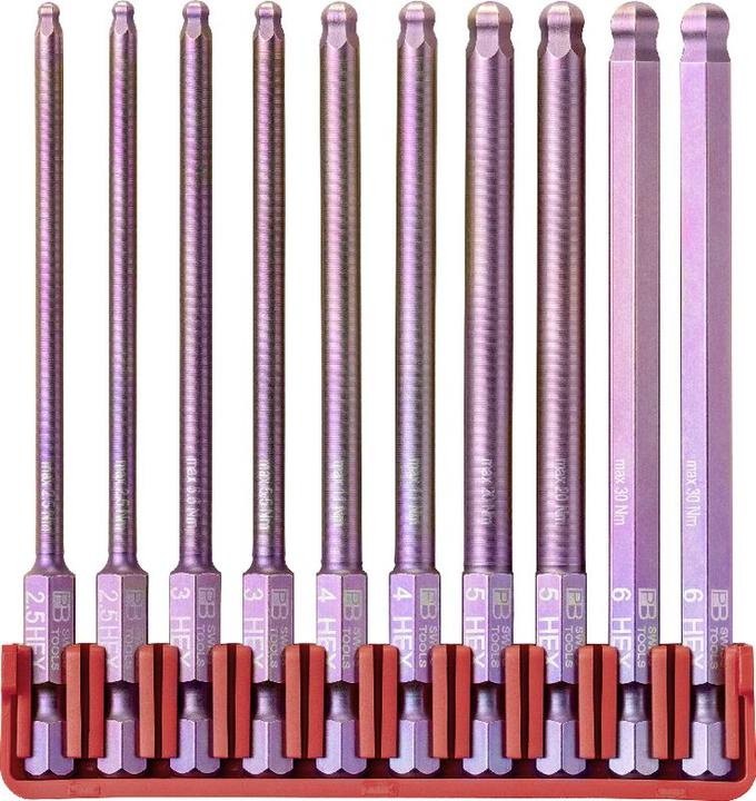 Actual product image PB Swiss Tools Bit set (HEX3, HEX4, HEX5, HEX6)