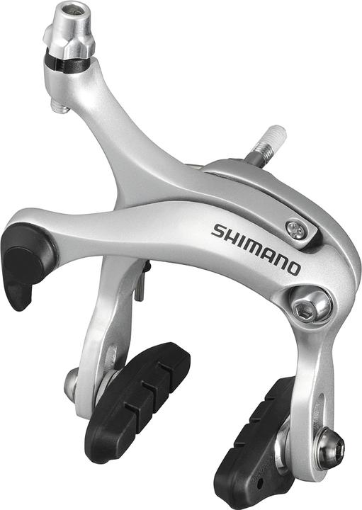 Shimano Bremse BR-R451 vorne 10.5 mm Innensechskant CS-57mm Bremss. R50T2 silber Box (Vorderradbremse, Bremssattel)