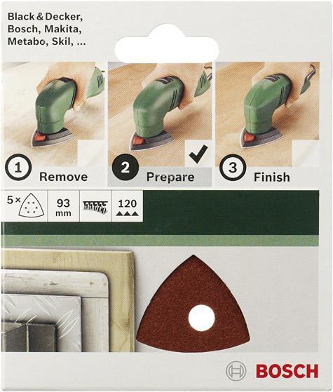 Produktbild Bosch Zubehör Deltaschleifer Schleifblatt-Set K80 (80)