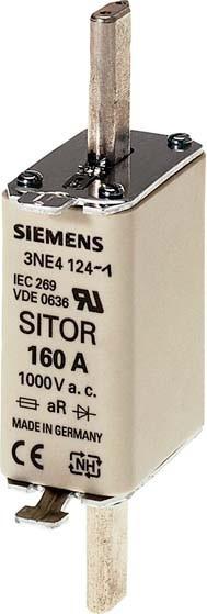 Productafbeelding Siemens SITOR-zekering 3NE4 32A 1000V grootte 0 (32 A)