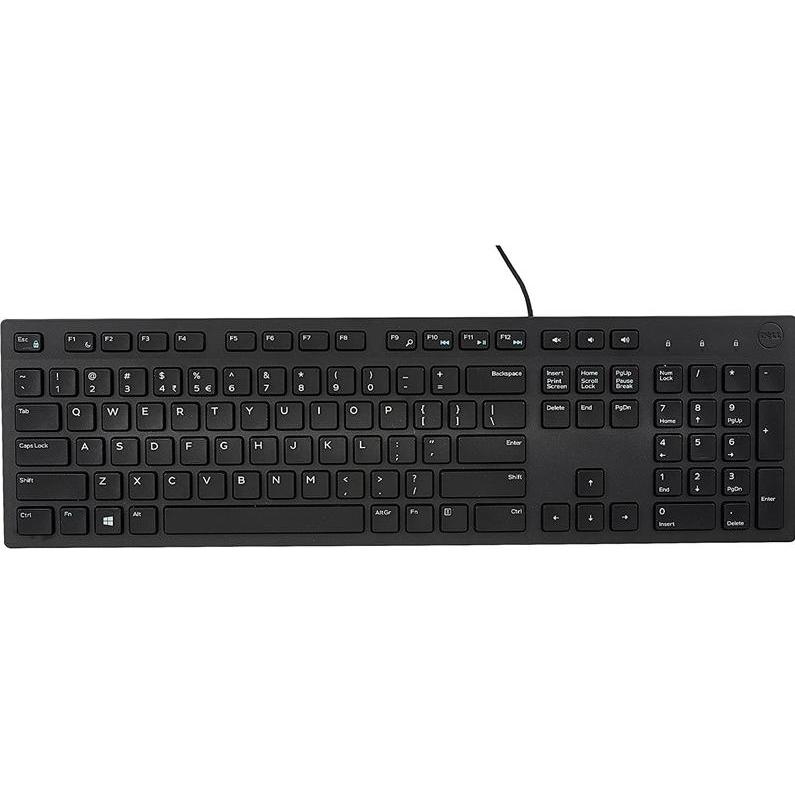 Dell KYBD 105 GER KB216-B LTON RTL (Eng. Int., Kabelgebunden), Tastatur