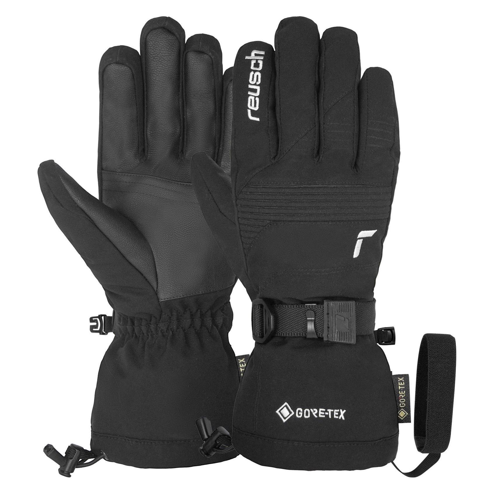 Reusch, Herren, Handschuhe, Powder Spirit Gore-Tex Glove, Schwarz, (7.5)