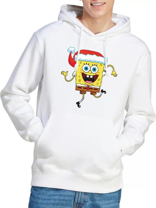 Produktbild Spongebob Squarepants Kapuzenpullover weihnachtliches Design (S)