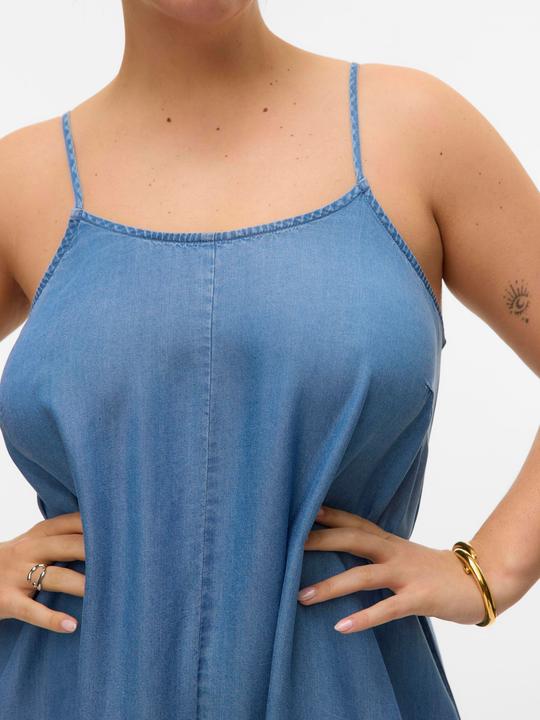 Actual product image Vero Moda VMCHARPER Langes Kleid Jeanskleid (50)