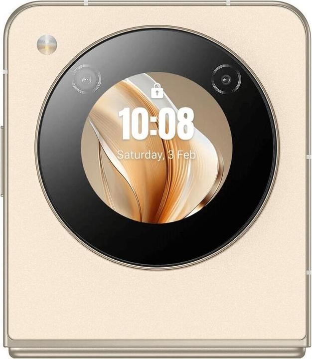 Actual product image ZTE NUBIA FLIP 5G DS 8+256 ITA SUNSHINE GOLDEN (256 GB, Golden, 6.90", Dual SIM, 5G)