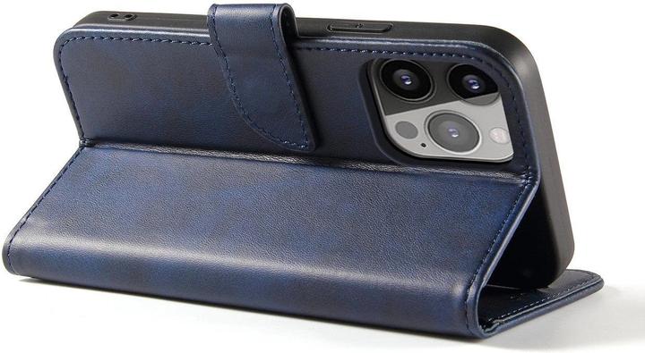 Actual product image PhoneLook Hülle Magnetischer Klapp-Lederhülle Dunkelblau (Samsung Galaxy S25)