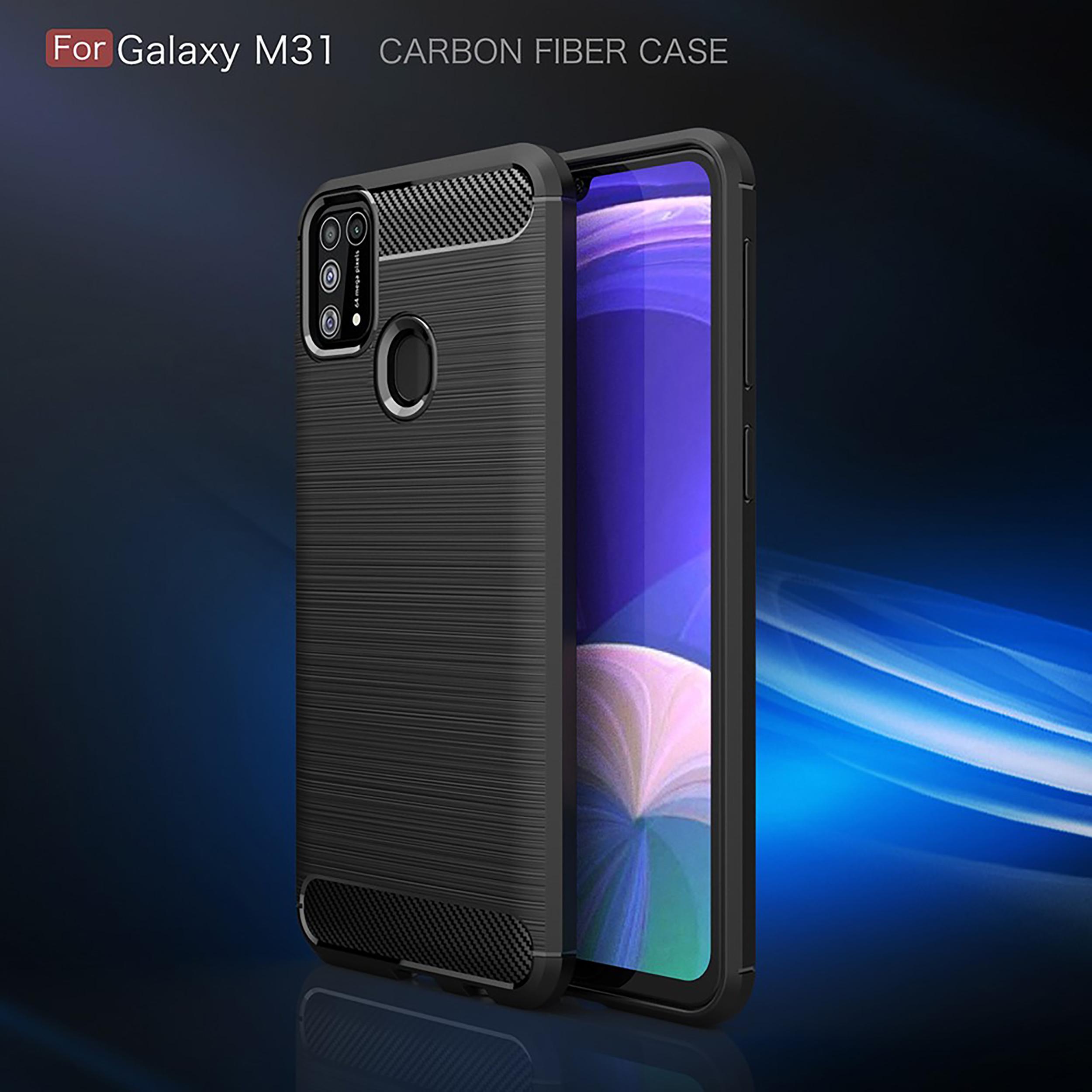 Thumbnail - Cazy Hülle Kompatibel mit Samsung Galaxy M31 - Schützhulle Rugged Back Cover Kunststoff - (Samsung Galaxy M31), Smartpho...